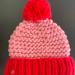 Kate Spade Accessories | Kate Spade Womens Beanie Hat Pom Pom Red Pink | Color: Pink/Red | Size: Os