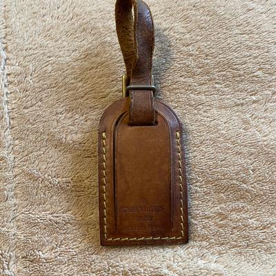 Louis Vuitton Accessories | Louis Vuitton Luggage Tag | Color: Tan | Size: Os
