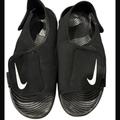 Nike Shoes | Nike Velcro Sandals Perfect For Everyday Wear, Beach, Waterproof Size 5y | Color: Black/White | Size: 5bb