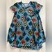 Lularoe Dresses | Lularoe Girls Dress Size 6 | Color: Blue/Yellow | Size: 6g