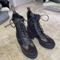 Louis Vuitton Shoes | Louis Vuitton Laureate Platform Desert Boot With Original Box | Color: Black/Brown | Size: 6.5
