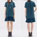 Madewell Dresses | Madewell Slowbeat Flapper Style Shift Dress Size Xs | Color: Green | Size: Xs