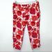 Kate Spade Pants & Jumpsuits | Kate Spade New York Graphic Pants Size 10 | Color: Pink/Red | Size: 10