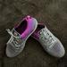 Nike Shoes | Nike** Focus Flyknit Running Shoes ~ Size 8.5 | Color: Gray/Pink | Size: 8.5
