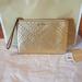 Michael Kors Bags | Michael Kors Xl Zip Clutch | Color: Gold | Size: Os