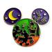 Disney Jewelry | Mickey Icon Disney Pin: Mickey Mouse And Donald Duck Halloween Moon | Color: Green/Orange | Size: Os