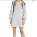 Lilly Pulitzer Dresses | Lilly Pulitzer Gray Sequin And Embroidered Sweatshirt Dress | Color: Blue/Gray | Size: Xxs