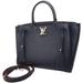 Louis Vuitton Bags | Louis Vuitton Calfskin Leather Lockme Shoulder Bag Marine Rouge | Color: Blue | Size: Os
