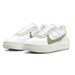 Nike Shoes | Nike Air Force 1 Af1 Platform (Womens Size 6) Shoes Fj4739 100 White Oil Green | Color: Green/White | Size: 6