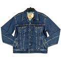 Levi's Jackets & Coats | Levis Mens Trucker Denim Jacket Size M Blue Button Closure Stylish Casual Jacket | Color: Blue | Size: M