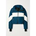 Cordova - Aosta Two-tone Recycled Quilted Down Ski Jacket - Navy