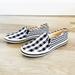 Kate Spade Shoes | Kate Spade X Keds Blue Gingham Check Slip Ons 7 | Color: Blue/White | Size: 7