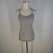 Lululemon Athletica Tops | Lululemon Womens Gray Athletic Top Racer Back Spaghetti Straps Sz M/L | Color: Gray | Size: M