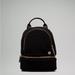 Lululemon Athletica Bags | Lululemon City Adventurer Backpack Micro 3l Fleece- Black/Gold | Color: Black/Gold | Size: 3l