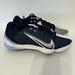 Nike Shoes | Nike Force Zoom Trout 7 Pro Metal Baseball Cleat Navy Blue Cq7224 403 Men’s 10.5 | Color: Blue/White | Size: 10.5