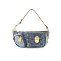 Louis Vuitton Bags | Louis Vuitton Monogram Denim Patchwork Pouchy Shoulder Bag Blue | Color: Blue | Size: Os