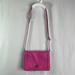 J. Crew Bags | J.Crew, Hot Pink, Leather Crossbody Or Clutch. | Color: Pink | Size: Os