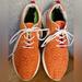 Nike Shoes | Nike Sneakers Orange White Size 8 Womens Shoes - Running - Runners - Pre Owned | Color: Orange/White | Size: 8