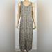 J. Crew Dresses | J. Crew Women’s Size Medium Sleeveless Knit Midi Dress Leopard Print | Color: Tan | Size: M