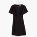 Madewell Dresses | Madewell Black Cape-Sleeve Mini Dress Casual Linen Dress | Color: Black | Size: Various