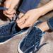 Madewell Shoes | Madewell Tretorn Crushed Velvet Sneakers Nylite Plus Blue Low Top Size 8 | Color: Blue | Size: 8