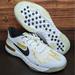 Nike Shoes | Nike Alpha Huarache Elite 3 Turf Men's 11.5 White Gold Baseball Shoes Cv3561-101 | Color: Gold/White | Size: 11.5