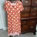 Lularoe Dresses | Lularoe Disney Donald Duck Carly Dress | Color: Orange/Yellow | Size: Xs