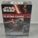 Disney Games | Nip Disney Star Wars Kylo Ren Playing Cards Star Wars The Force Awakens Movie | Color: Black | Size: Os