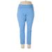 Jag Jeans Leggings - Mid/Reg Rise: Blue Bottoms - Women's Size 14