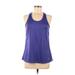 FILA Active Tank Top: Purple Activewear - Women's Size Medium