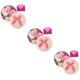 minkissy 3pcs Preserved Flower Decoration Faux Roses Faux Indoor Plants Scented Body Lotion Rose Bath Soap Rose Shaped Soap Scented Soap Rose Petals Flower Soap Adorns Flower Soap Ornament