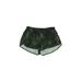 Active by Old Navy Athletic Shorts: Green Print Activewear - Women's Size Small