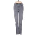 Ann Taylor LOFT Jeans - High Rise: Gray Bottoms - Women's Size 8