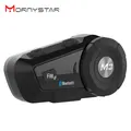 Mornystar-Écouteurs Bluetooth M3 Plus pour casque de moto oreillettes sans fil étanches