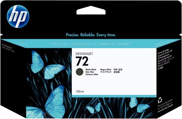 hp Druckkopf 72 schwarz matt und gelb für Designjet T1100, T610 Image