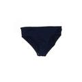 Lands' End Swimsuit Bottoms: Blue Solid Swimwear - Women's Size 14