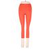 Athleta Track Pants - Low Rise: Orange Activewear - Women's Size Small