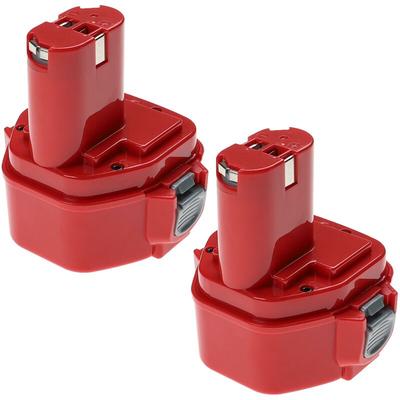 Extensilo - 2x Akku kompatibel mit Makita 6270DWALE, 6270DWPE, 6271D, 6270DWE, 6271DWAE Image