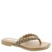 Steve Madden Amily-R - Womens 6.5 Bronze Sandal Medium