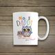 Personalised Ceramic Mug Name Fathers Day Gift Double Sided Unique Design Dad Owl Cute Birthday Christmas Valentines Best Coffee Tea Drink