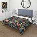 Designart "Modern Boho Paisley Pattern I" paisley Bedding Set With Shams