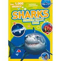 Sharks Sticker Activity Book Over Stickers NG Sticker Activity Books