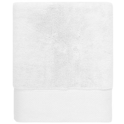 Maxi drap de bain zéro twist 560 g/m² blanc 100x150 cm