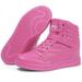 Womens high top Ankle Support Sneakers Vibrant Colour Hidden Wedge Heel Retro 181s Tennis Shoes for Girls
