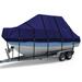 Zenicham 900D T Top Boat Cover - Heavy Duty Boat Cover Waterproof T Top Hard Top Boat Cover Trailerable Center Console Boat Cover (Model - Length:20 -22 Beam Width: up to 106 Navy)