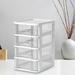 Clearance 50% ZKCCNUK Storage Desktop Storage Box Transparent Small Drawer Desk Plastic Mini Storage Box Rabbit Stationery Storage Box Storage Containers for Home