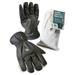 Insulated Work Gloves. Goatskin Leather Winter Gloves. Thinsulate Lining. for Men and Women - See Size Chart Pictured at Left.