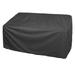 Home And Kitchen Clearance Patio Benches Loveseat Covers Durable Solar Ray Resistance Patio Sofa Covers Lawns Waterproof niture Covers For Outdoor Seating Black