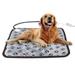 Esaierr Dog Heating Pad for Large Dog Bed Pet Outdoor Indoor Dog Heater Pet Heating Pad for Dog Cat Heat Mat Indoor Electric Waterproof Dog Heated Pad with Chew Resistant Cord 17.7x17.7in