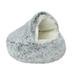 Leesechin Modern Pet Soft Plush Burrowing Cave Faux Fur Cuddler Round Cat Bed Self Warming Indoor Snooze Sleeping Cozy Dog Kitty Teddy Kennel Pet Mat Bed Dog Bed Pet Mat
